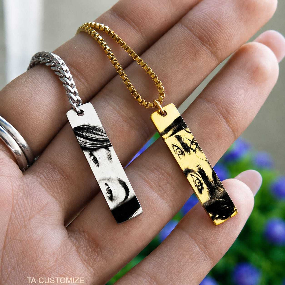 Customize Eye Necklace